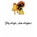 Flame Pony Tattoo Fly High T-Shirt