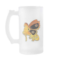 Flame Pony Tattoo Mug by politicalgirl Flame Pony Tattoo Mug