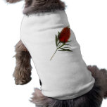 Flame Red Bottle Brush pet clothing