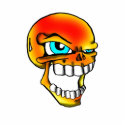 flame skull2 photo sculptures by splinteredreality flame skull2 photo sculptures