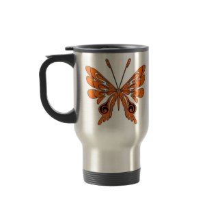 RN and LPN Nurse Mugs Flame Tattoo Butterfly Flame Hear