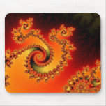 Flame Triple Twirl Mousepad