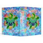 Flame Turtle 1" Art Binder