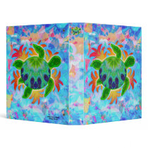 Flame Turtle 1" Art Binder