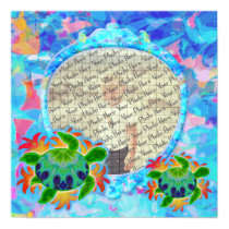 Flame Turtle Add-a-Photo Art Poster