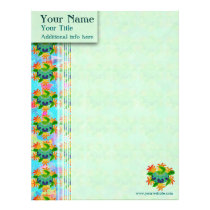 Flame Turtle Custom Letterhead