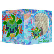 Flame Turtle Customizable 1.5" Photo Binder