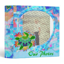 Flame Turtle Customizable 1.5" Photo Binder