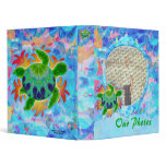 Flame Turtle Customizable 1" Photo Binder