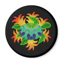Flame Turtle Magnets
