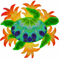 Flame Turtle Photo Sculpture