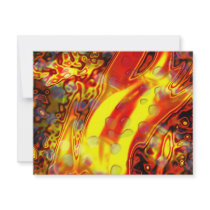 flame  water drops copy invitations