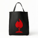 Flame Woman bags by PlasmicSteve Flame Woman bags