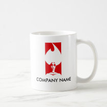 Flame Woman Customizable Mug mugs