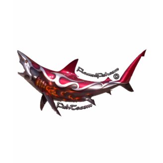 Flamed Fish and FishTs Joined together for Kewl Ts T-shirts