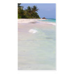Flamenco Beach Culebra Puerto Rico Business Card Template