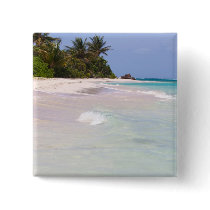 Flamenco Beach Culebra Puerto Rico Pinback Buttons