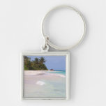Flamenco Beach Culebra Puerto Rico Keychains