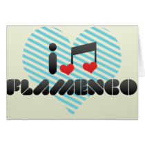 Flamenco Greeting Card