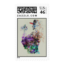 Flamenco dance postage