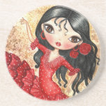 "Flamenco Dancer" Drink Coaster