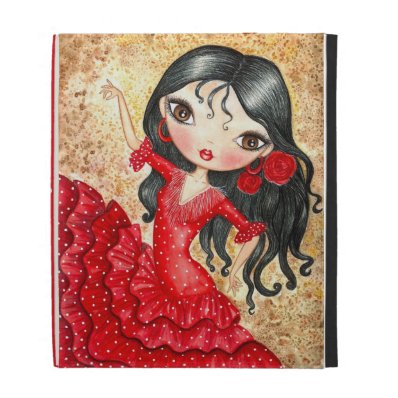 "Flamenco Dancer" iPad Case