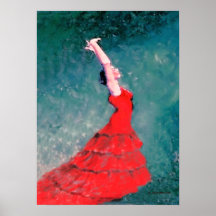 Flamenco Dancer Print