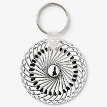 Flamenco dancing Spanish dancers gifts keychains by Funkart Flamenco dancing Spanish dancers gifts keychains