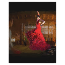 Flamenco fire lights a tea house in Tokyo, Japan letterhead by ddorinta Flamenco fire lights a tea house in Tokyo, Japan letterhead
