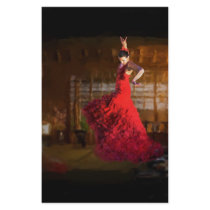 Flamenco fire lights a tea house in Tokyo, Japan stationery