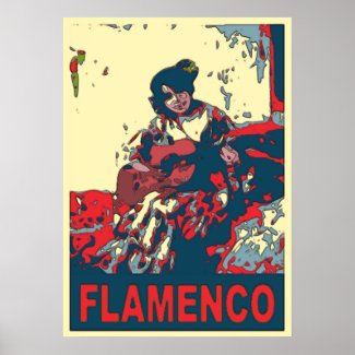 Flamenco print