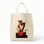 Flamenco reusable shopper tote bag