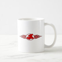 Flames5 mugs by pedaltothemetal Flames5 mugs