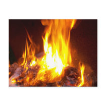 Flames 012 Post Card