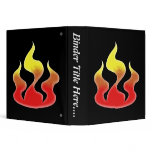 Flames - 1.5" 3 ring binders
