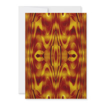 Flames Abstract Invitation