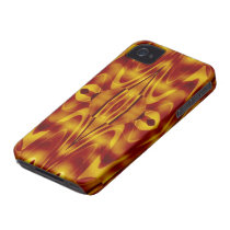 Flames Abstract iPhone 4 BT Case Iphone 4 Case-mate Cases