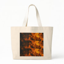 Flames and FIre Tote Bag