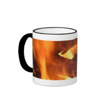 Flames and FIre mugs by MyBookmarks Flames and FIre mugs