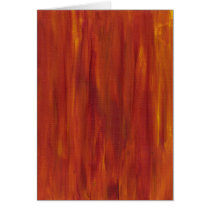 "Flames" Blank Note Card