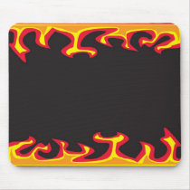 Flames Border Mouse Pads