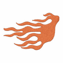 Flames embroidered shirts by ZazzleEmbroidery Flames embroidered shirts