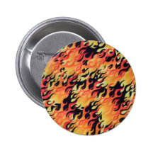 Flames Fire Customize add Name or Text Pin