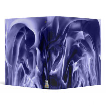 Flames galore blue binders