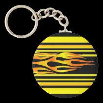 Flames   Keychain keychains