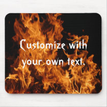 Flames Mousepad by jade426 Flames Mousepad