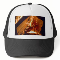 Flames of Fire Mesh Hats