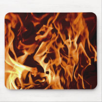 Flames of Fire Mousepad