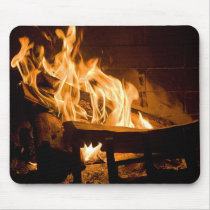 Flames of Fire Mousepad