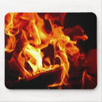 Flames of Fire Mousepad